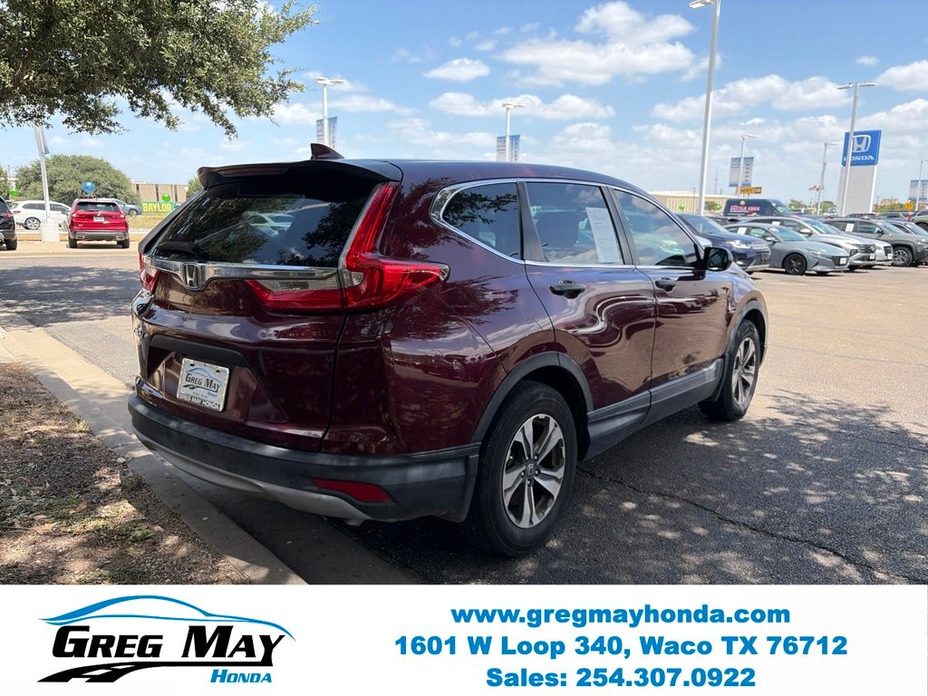 2018 Honda CR-V LX Red at Greg May Honda