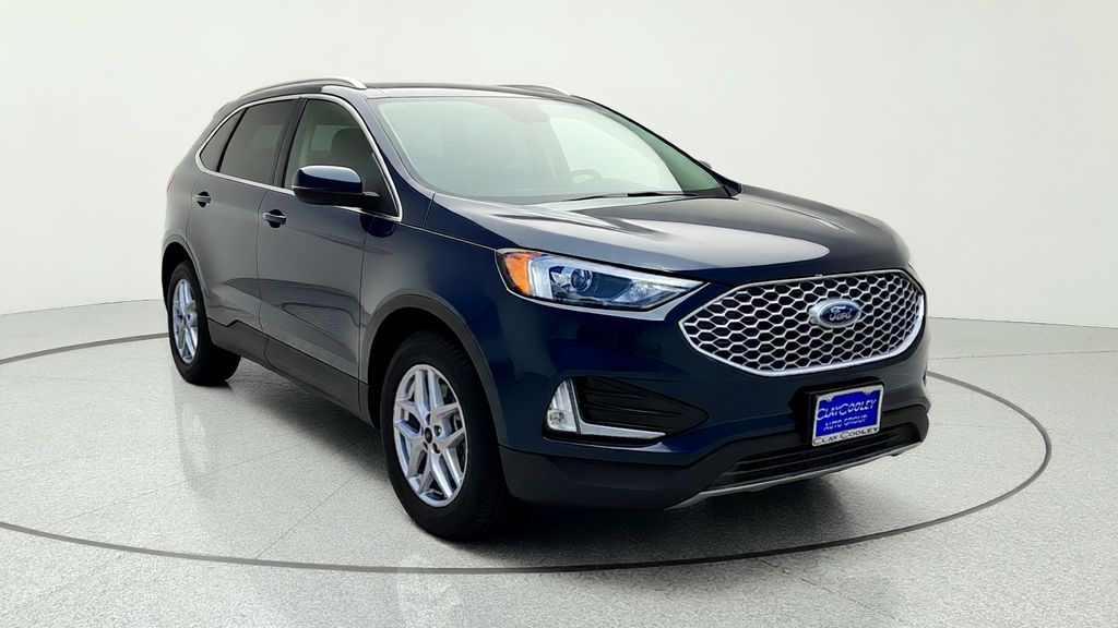 Blue Metallic 2023 Ford Edge SUV / Crossover All-Wheel Drive 8-Speed Automatic