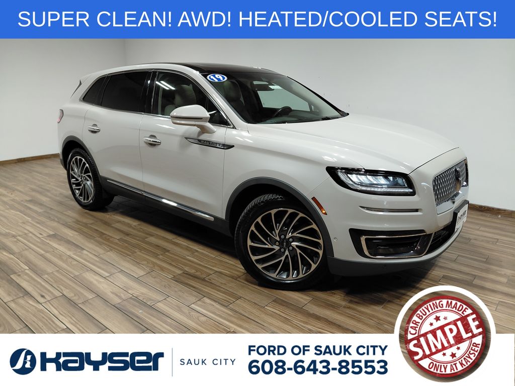 Brown (Tan) 2019 Lincoln Nautilus Reserve AWD SUV / Crossover All-Wheel Drive 8-Speed Automatic