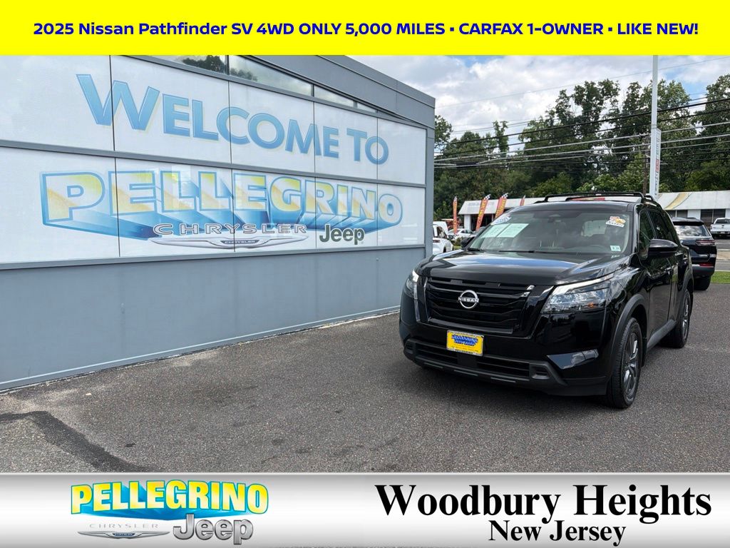 Super Black 2025 Nissan Pathfinder SUV / Crossover All-Wheel Drive 9-Speed Automatic