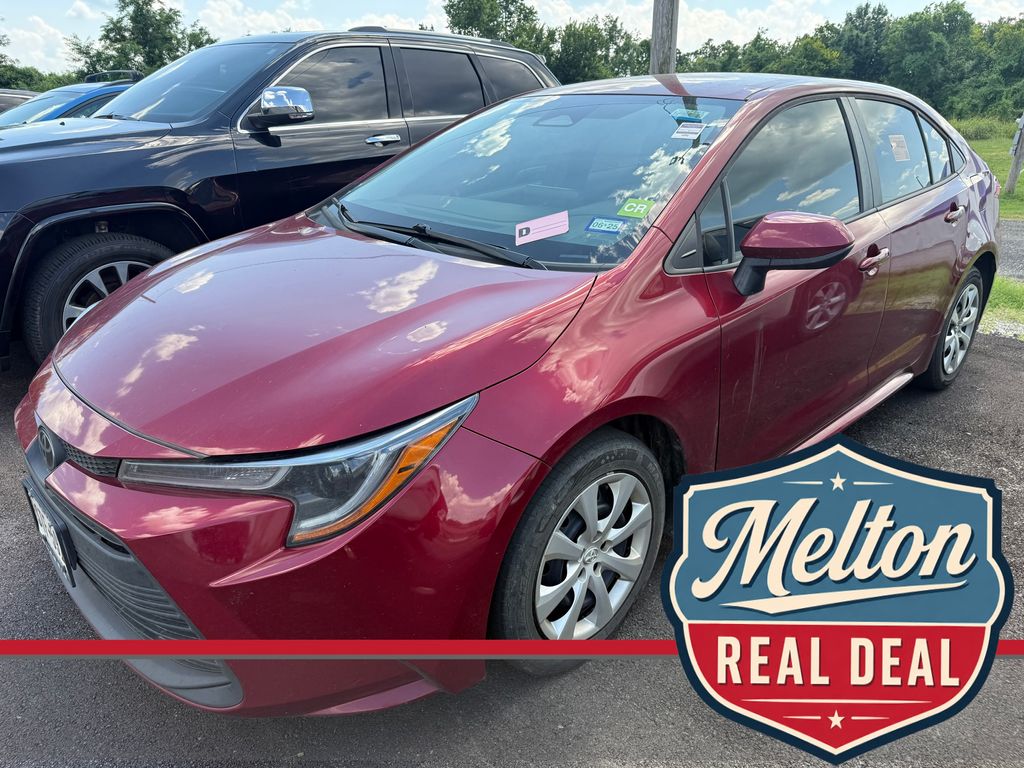 Pearl 2023 Toyota Corolla Sedan Front-Wheel Drive Continuously Variable Transmission