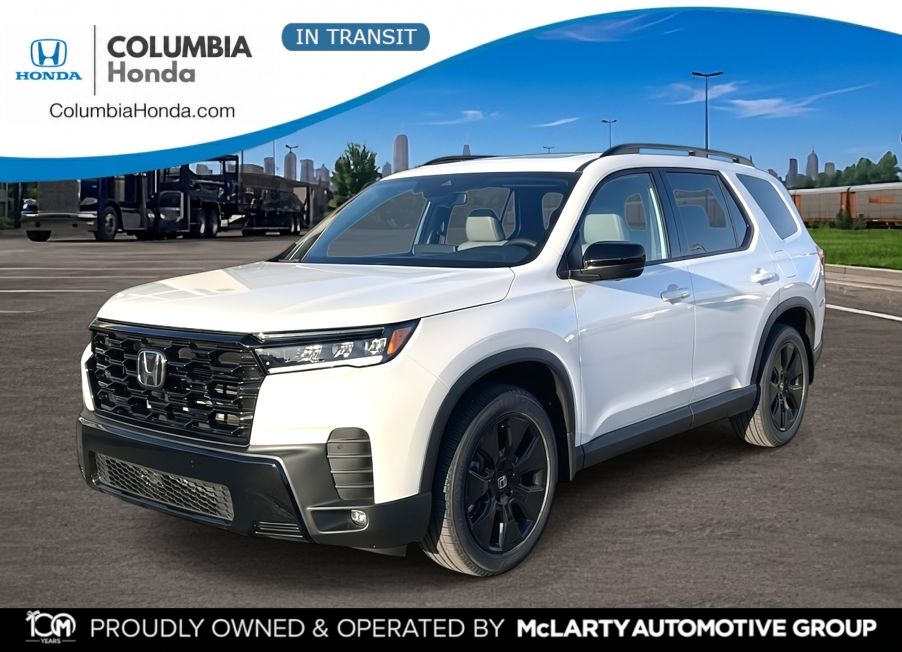 Platinum White Pearl 2026 Honda Pilot SUV / Crossover All-Wheel Drive Automatic