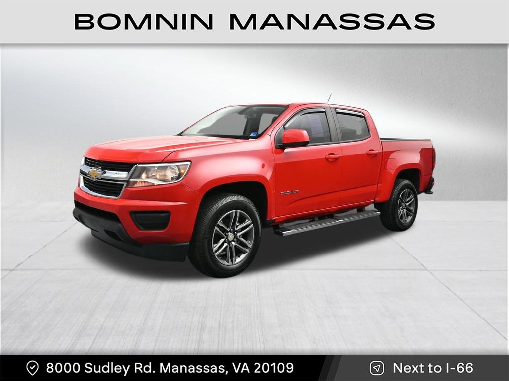 Red Hot 2019 Chevrolet Colorado Work Truck Crew Cab RWD Pickup Truck 4X2 6-Speed Automatic