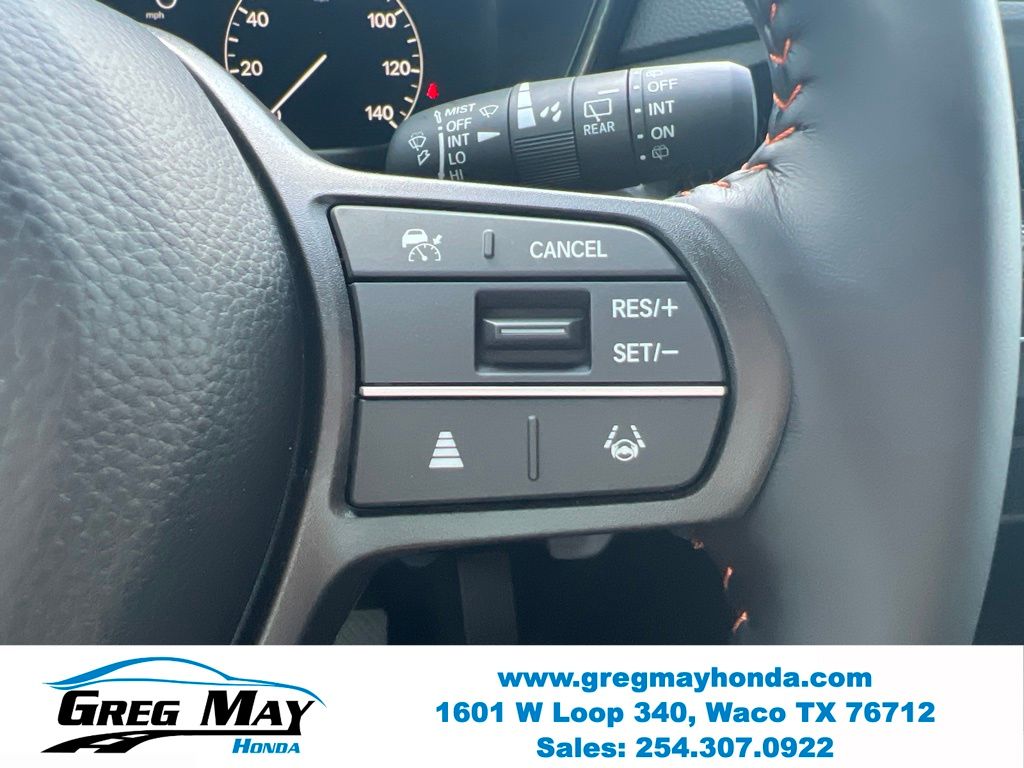 2026 Honda CR-V Hybrid Sport-L Red at Greg May Honda