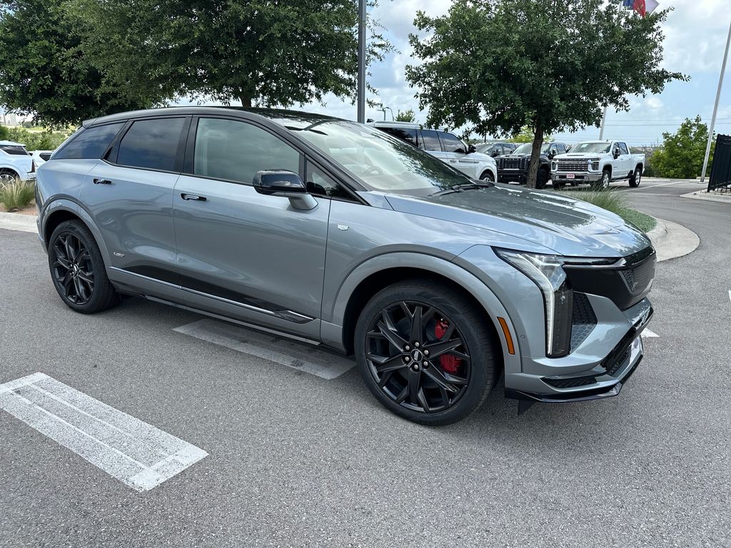 Silver Metallic 2026 Cadillac OPTIQ-V AWD SUV / Crossover All-Wheel Drive 1-Speed Automatic