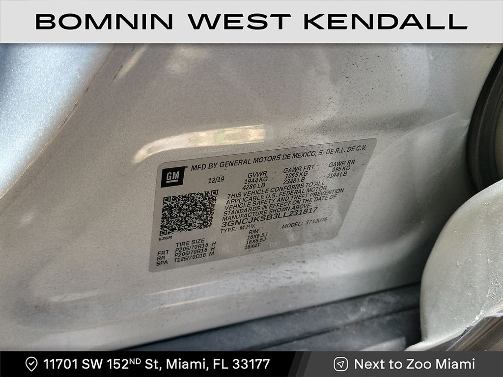 2020 Chevrolet Trax LS photo