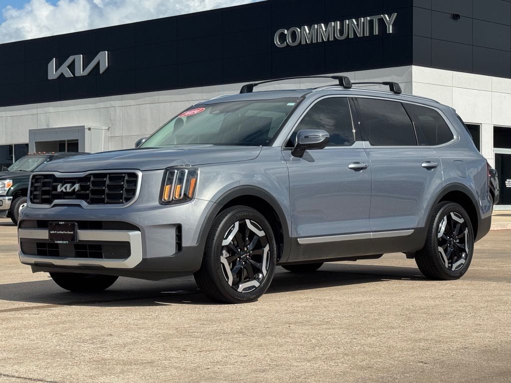 2024 Kia Telluride S Silver at Bayway Cadillac of The Woodlands