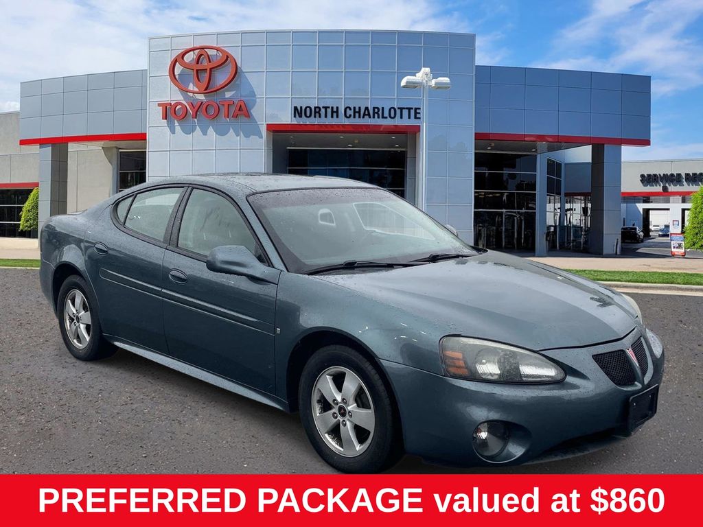 Stealth Gray Metallic 2006 Pontiac Grand Prix Sedan Front-Wheel Drive 4-Speed Automatic Overdrive