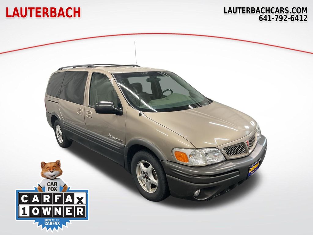 Light Taupe Metallic 2003 Pontiac Montana Minivan 4-Speed Automatic Overdrive