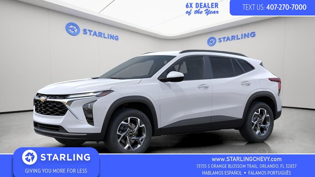 Summit White 2026 Chevrolet Trax SUV / Crossover Front-Wheel Drive 6-Speed Automatic