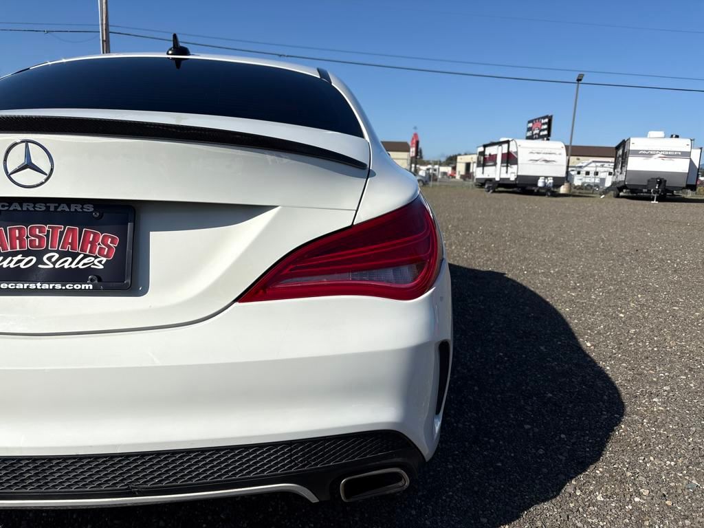 2016 Cirrus White Mercedes-Benz CLA CLA 250 FWD Sedan