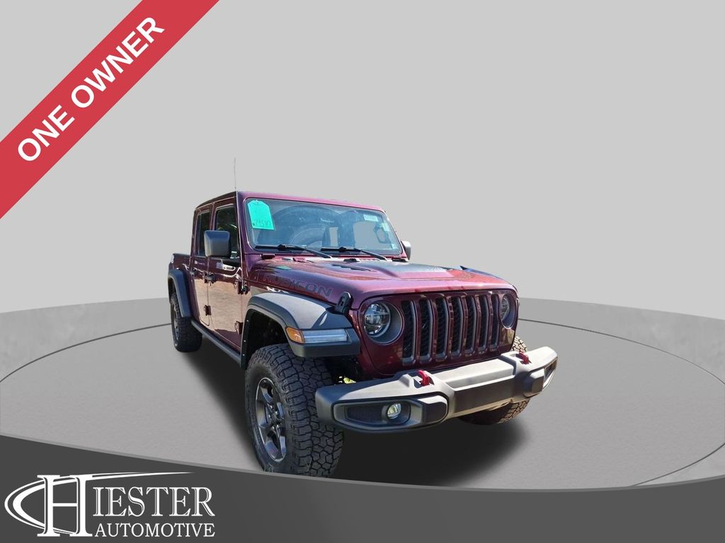 Snazzberry Pearlcoat 2021 Jeep Gladiator Pickup Truck Four-Wheel Drive 8-Speed Automatic
