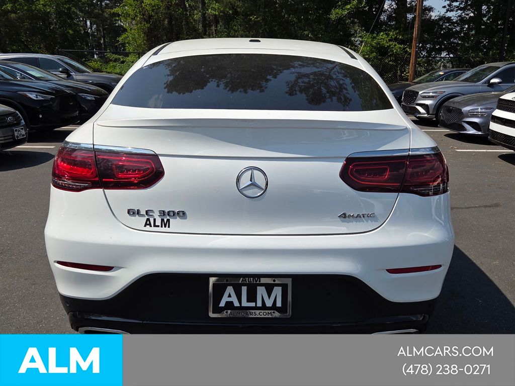 Used 2022 White Mercedes-Benz GLC 300 Coupe image 5