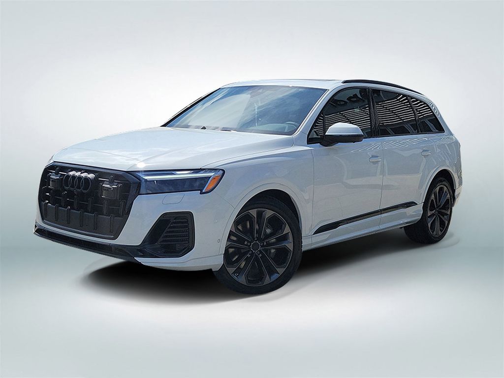 Carrara White 2026 Audi Q7 SUV / Crossover All-Wheel Drive 8-Speed Automatic