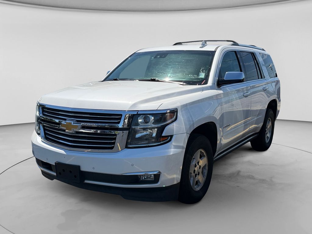 White (Iridescent Pearl Tricoat) 2019 Chevrolet Tahoe SUV / Crossover Four-Wheel Drive 