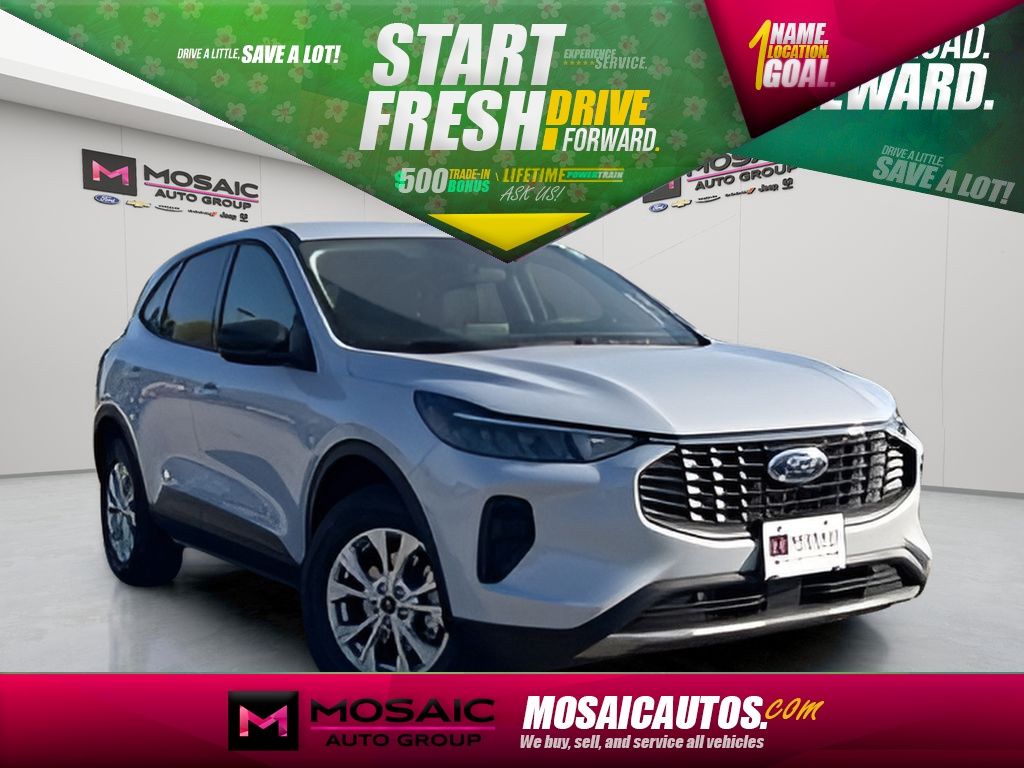 Space Silver Metallic 2026 Ford Escape Active AWD SUV / Crossover All-Wheel Drive 8-Speed Automatic