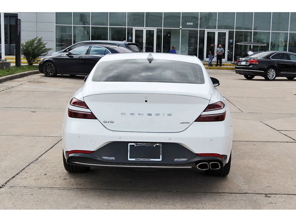2023 Genesis G70 2.0T White at Emmons Autoplex