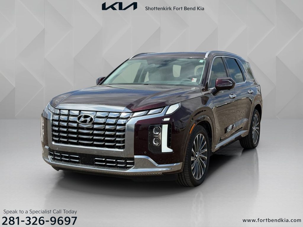 2023 Hyundai Palisade Calligraphy Red at Gullo Toyota
