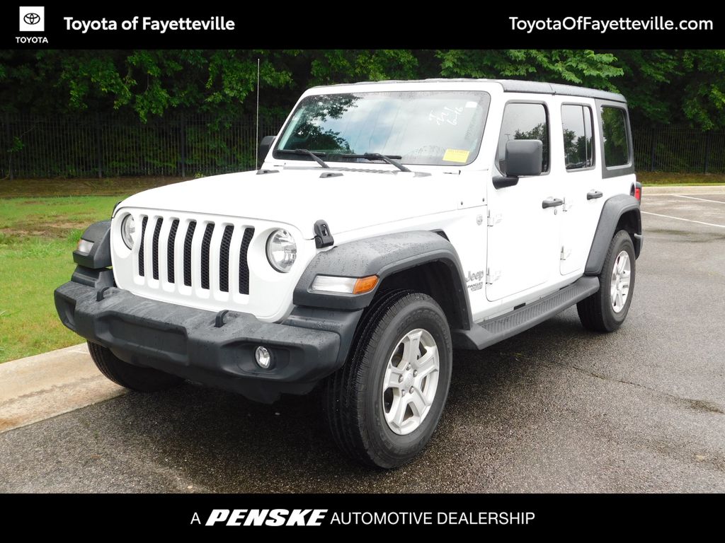 2018 Jeep Wrangler Unlimited Sport S Hero Image