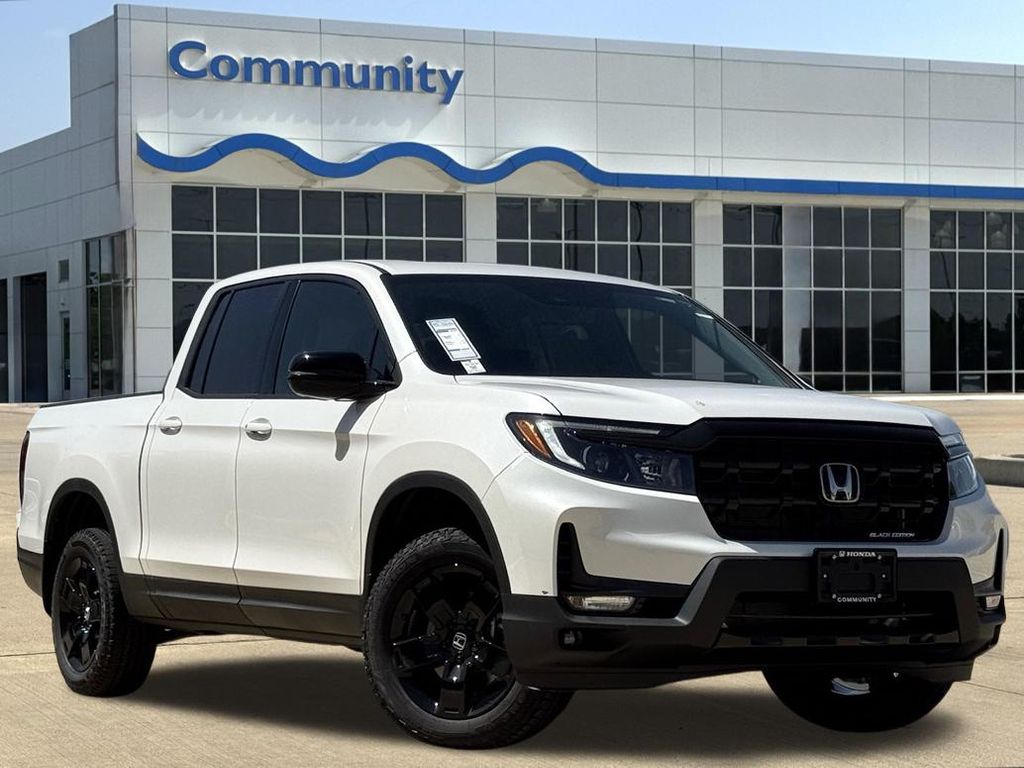 2026 Honda Ridgeline Black Edition White at Community Honda