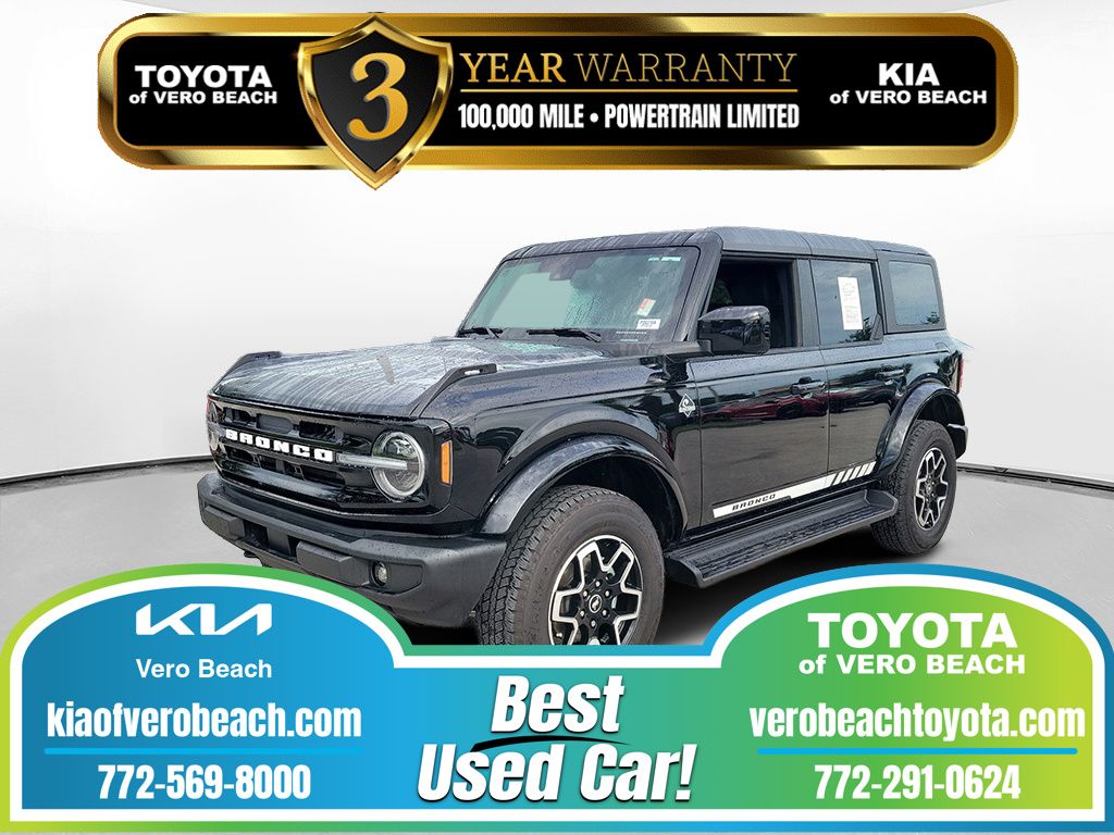 Shadow Black 2025 Ford Bronco SUV / Crossover Four-Wheel Drive Automatic