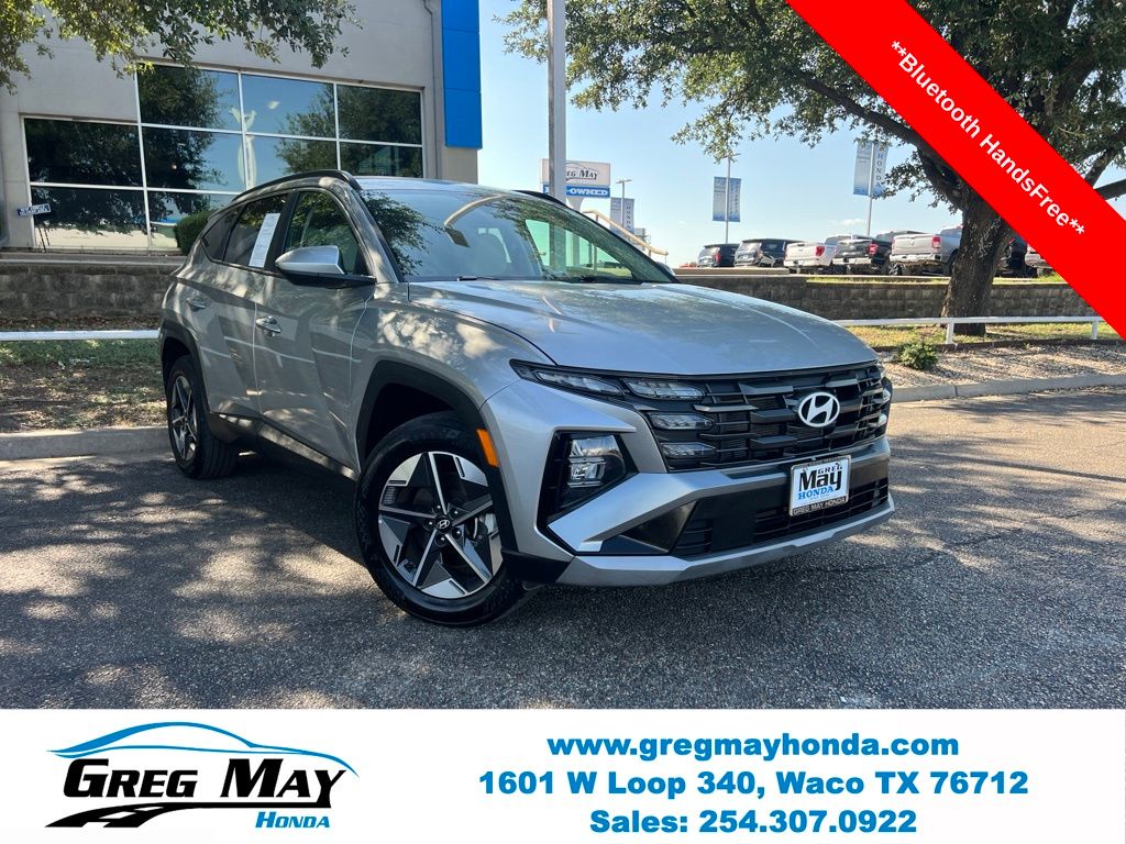 Shimmering Silver 2025 Hyundai Tucson SUV / Crossover All-Wheel Drive 8-Speed Automatic