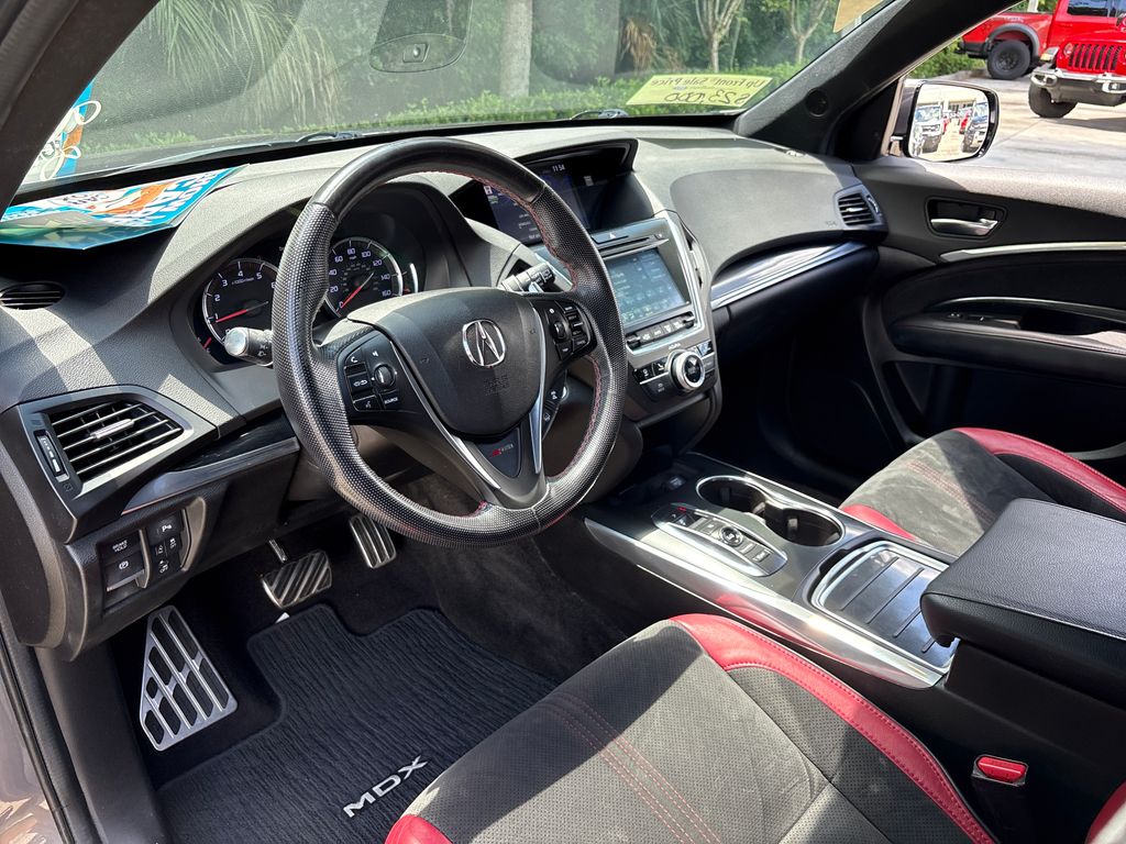 Used 2019 Gray Acura 3.5L Technology Pkg w/A-Spec Pkg image 6