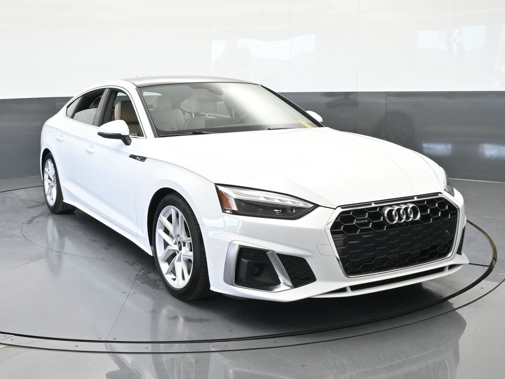 Used 2024 Glacier White Metallic Audi 45 S line Premium Plus image 9