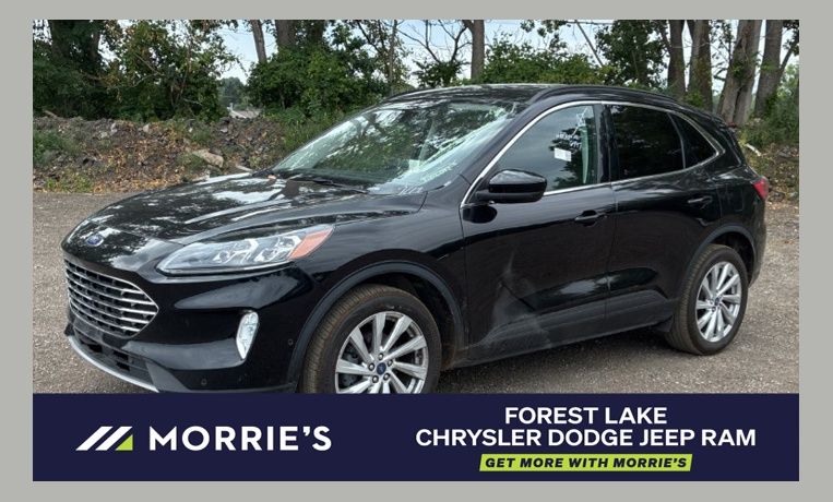 Agate Black Metallic 2022 Ford Escape SUV / Crossover All-Wheel Drive 8-Speed Automatic