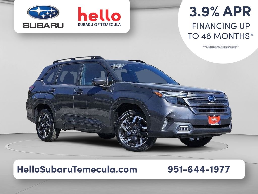 Magnetite Gray Metallic 2026 Subaru Forester Hybrid Limited AWD SUV / Crossover All-Wheel Drive Continuously Variable Transmission