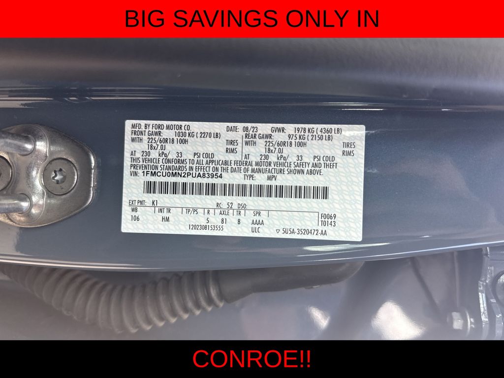 2023 Ford Escape ST-Line Blue at DeMontrond Ford