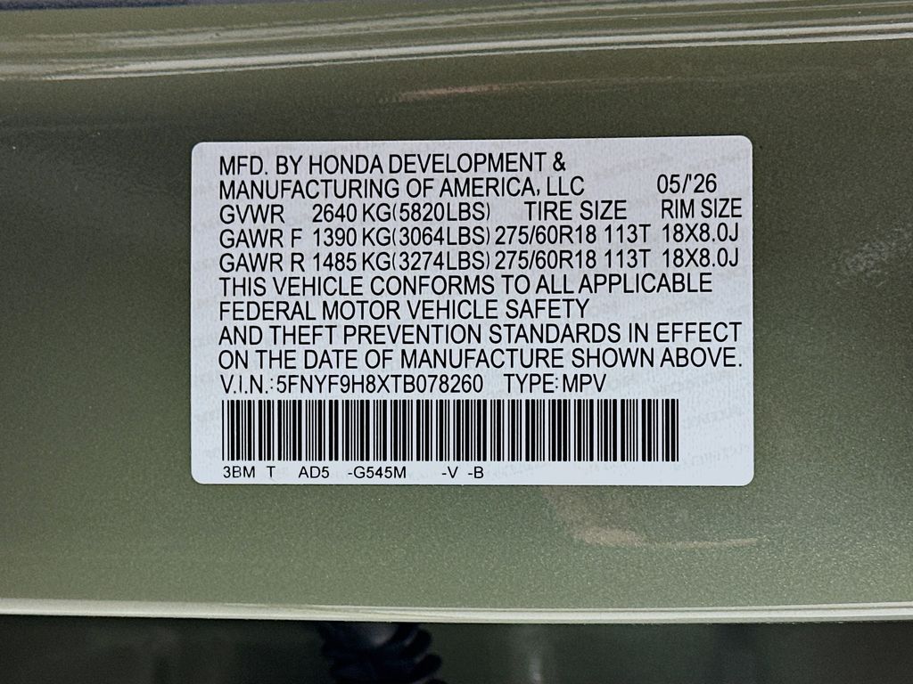 Thumbnail: 2026 Honda Passport - 24