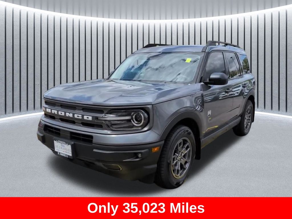 Carbonized Gray Metallic 2021 Ford Bronco Sport SUV / Crossover All-Wheel Drive 8-Speed Automatic