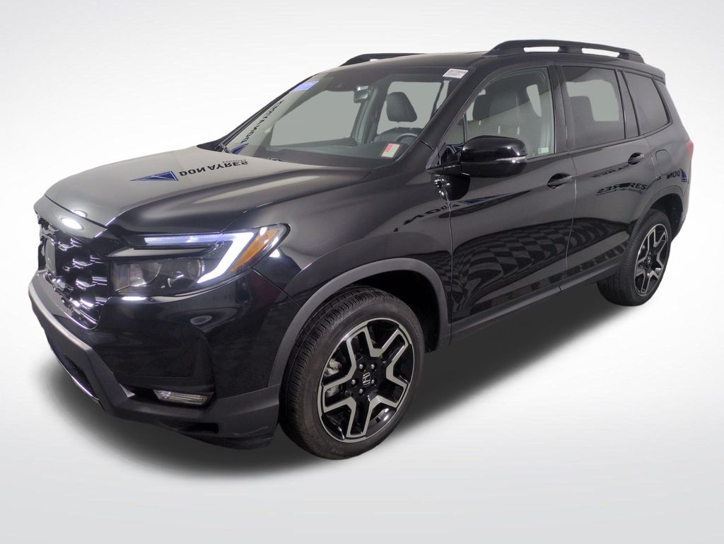 Crystal Black Pearl 2023 Honda Passport Elite AWD SUV / Crossover All-Wheel Drive 9-Speed Automatic