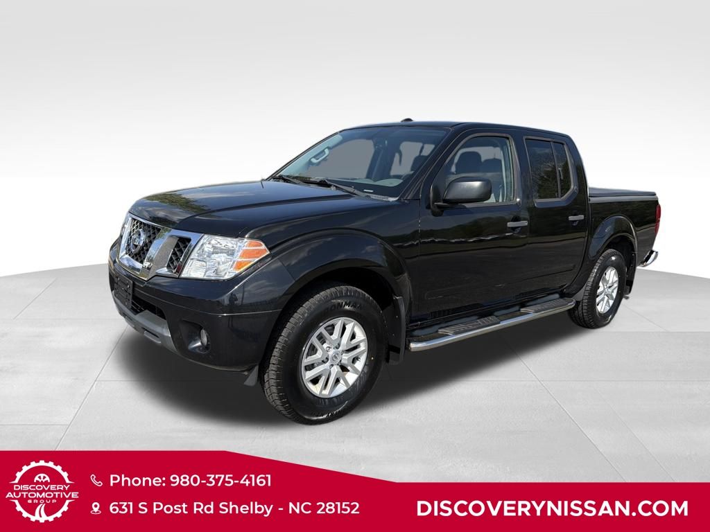 Gray (Magnetic Black) 2017 Nissan Frontier SV V6 Crew Cab 4WD Pickup Truck Four-Wheel Drive 5-Speed Automatic Overdrive