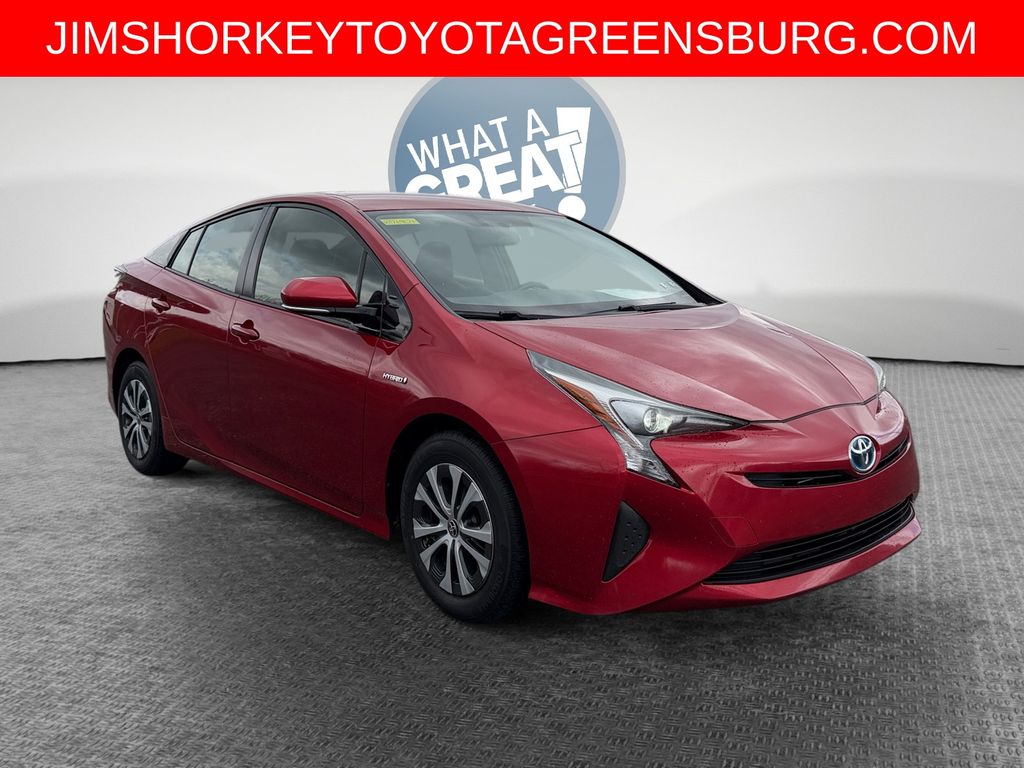 Hypersonic Red 2016 Toyota Prius Three Touring FWD Hatchback Front-Wheel Drive Continuously Variable Transmission