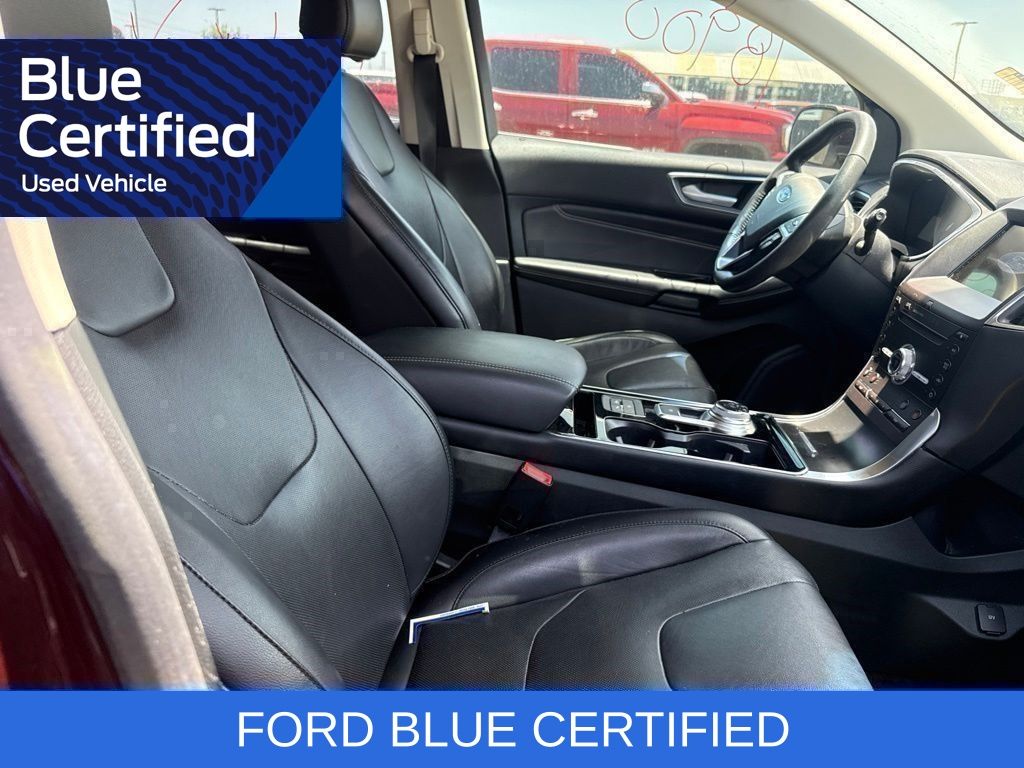 2019 Ford Edge Titanium Red at DeMontrond Gulf Freeway