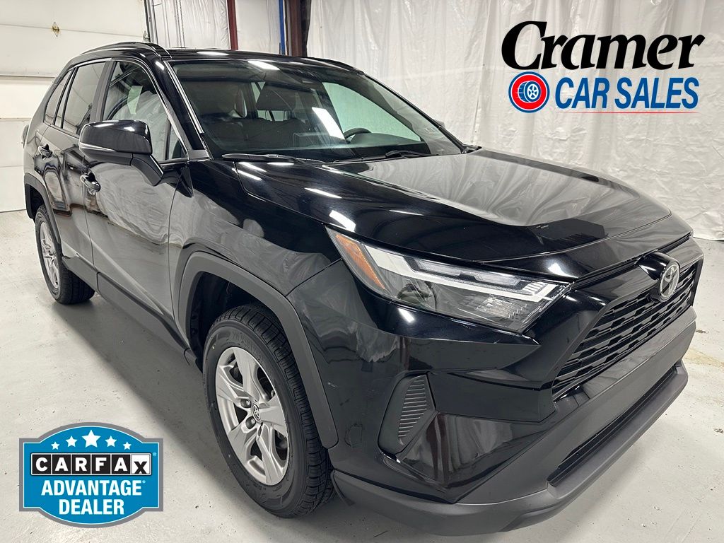 Midnight Black Metallic 2025 Toyota RAV4 SUV / Crossover Front-Wheel Drive 8-Speed Automatic