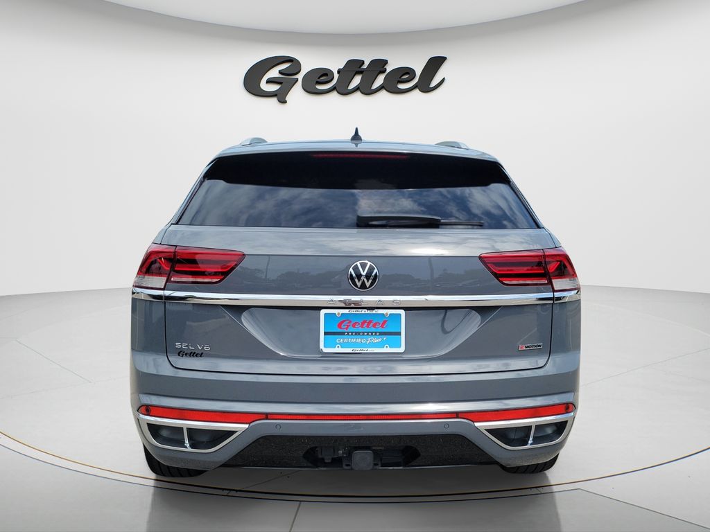 Used 2022 Silver Volkswagen 3.6L V6 SEL Premium R-Line image 6