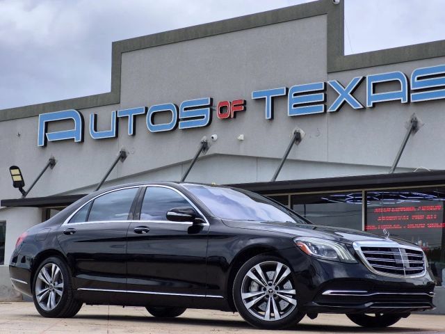 Black 2020 Mercedes-Benz S-Class Sedan Rear-Wheel Drive 9-Speed Automatic