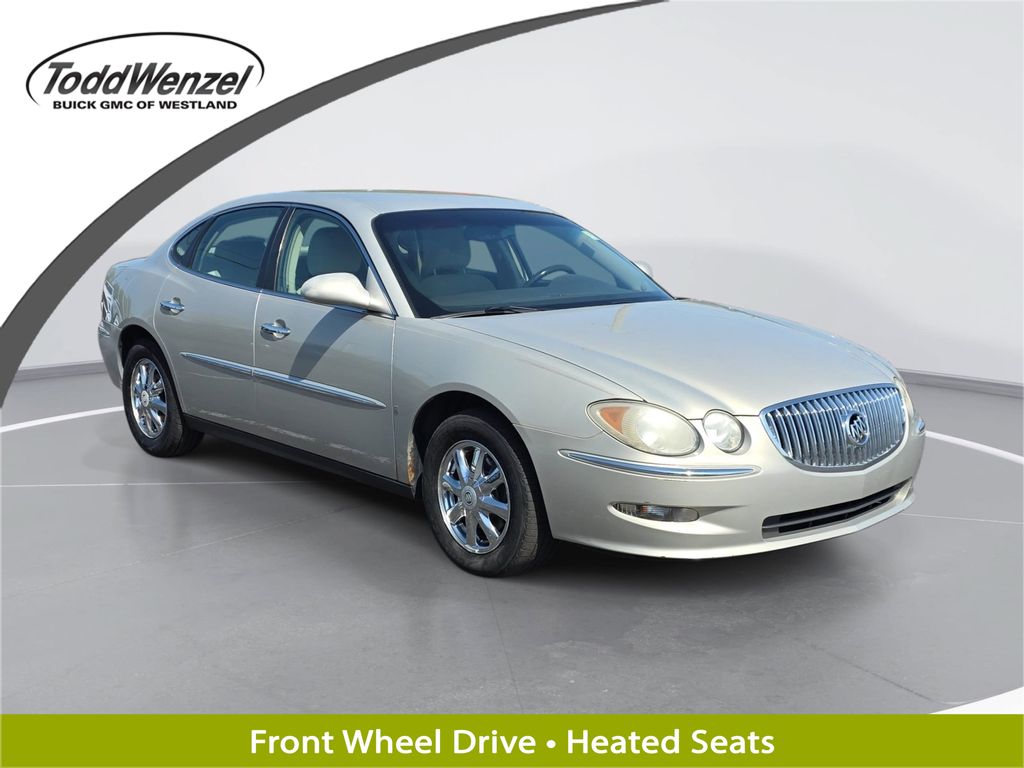 Gold Mist Metallic 2008 Buick LaCrosse Sedan Front-Wheel Drive 4-Speed Automatic Overdrive