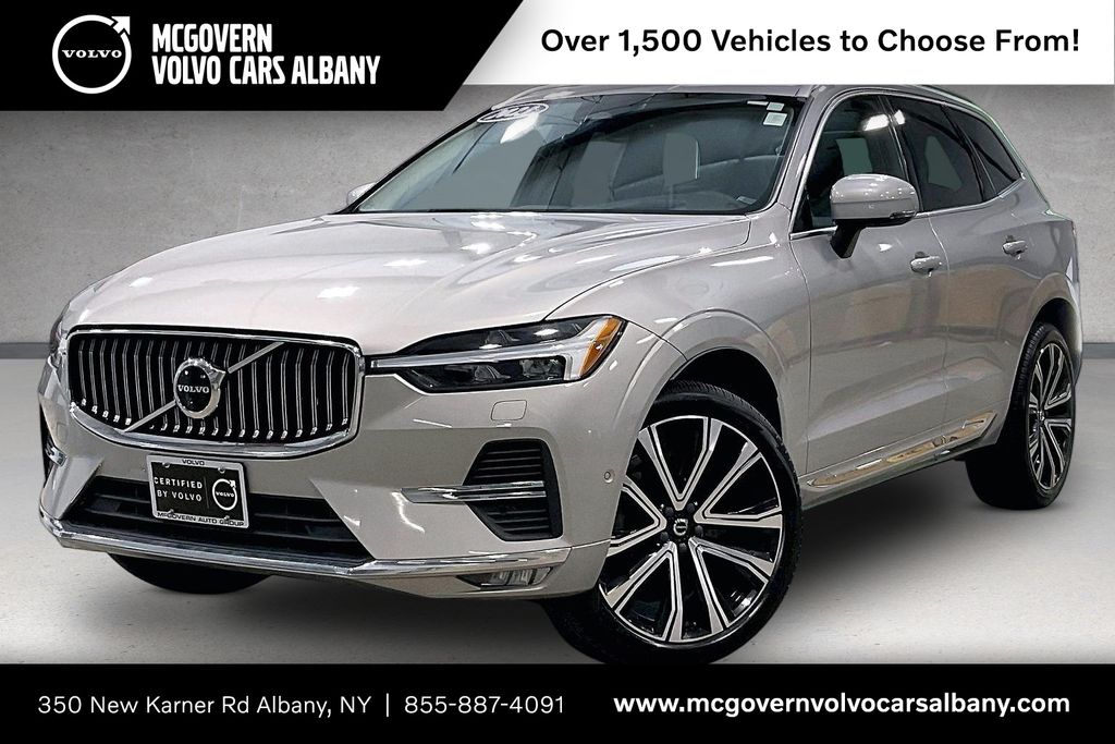 Silver Dawn Metallic 2023 Volvo XC60 SUV / Crossover All-Wheel Drive Automatic