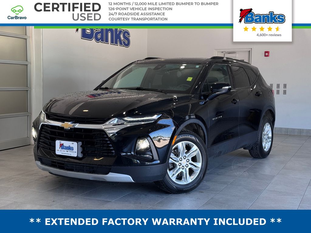 Black 2021 Chevrolet Blazer SUV / Crossover All-Wheel Drive 9-Speed Automatic