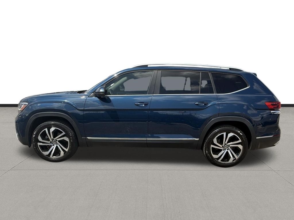 2022 Volkswagen Atlas SEL Blue at Bayway Chrysler Dodge Jeep Ram
