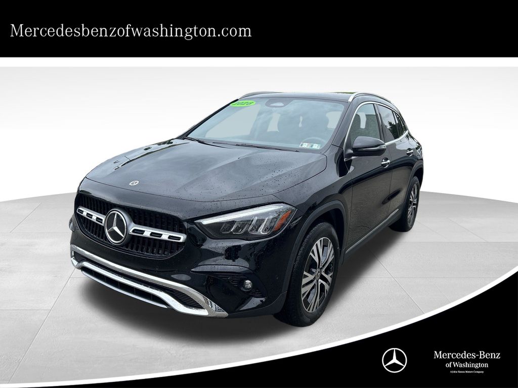 Night Black 2026 Mercedes-Benz GLA SUV / Crossover All-Wheel Drive 8-Speed Dual Clutch