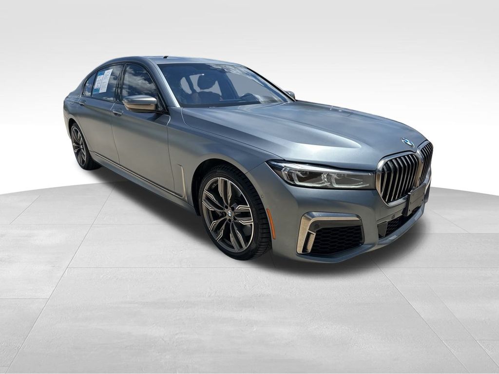 2022 Frozen Bluestone Metallic BMW 7 Series M760i AWD Sedan