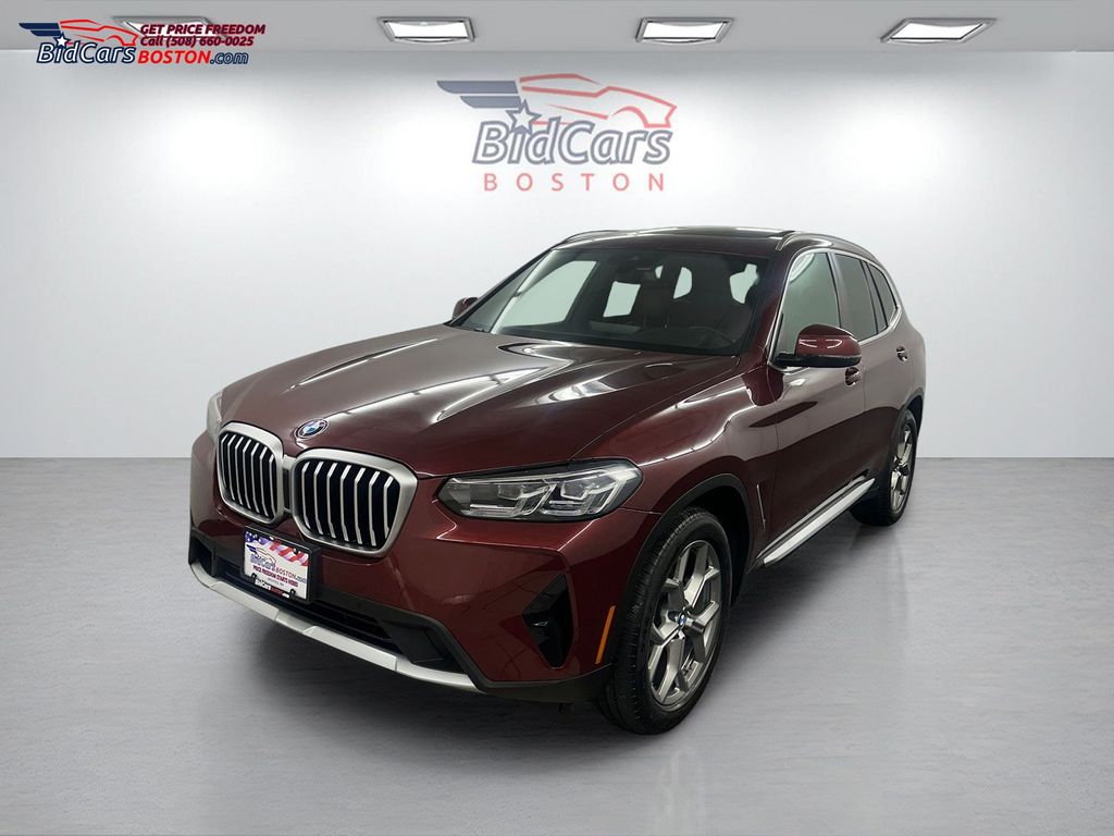 Red 2024 BMW X3 SUV / Crossover All-Wheel Drive 8-Speed Automatic