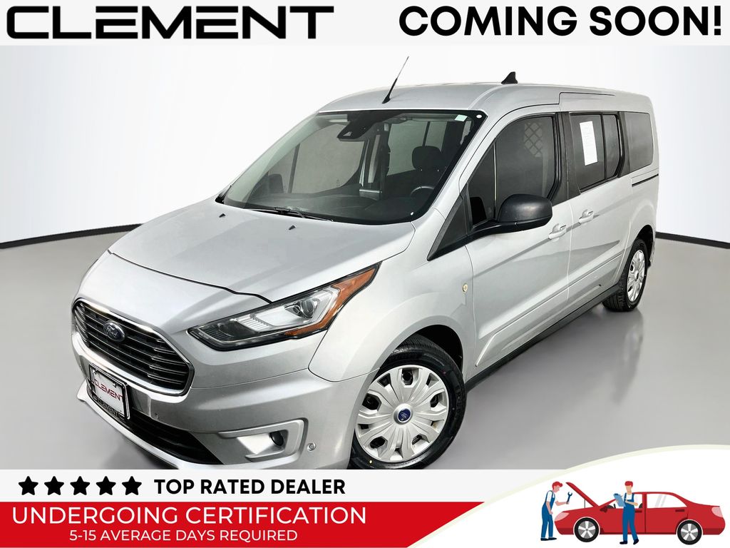 Silver 2022 Ford Transit Connect Van Front-Wheel Drive 8-Speed Automatic