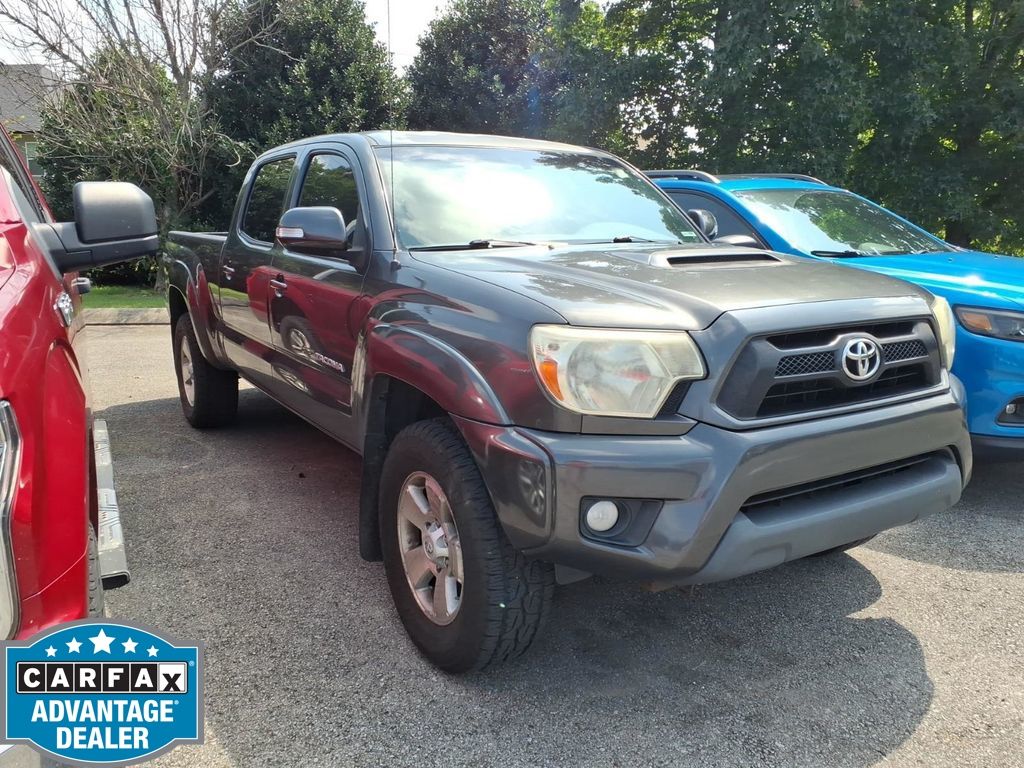 Magnetic Gray Metallic 2014 Toyota Tacoma Pickup Truck Four-Wheel Drive 5-Speed Automatic