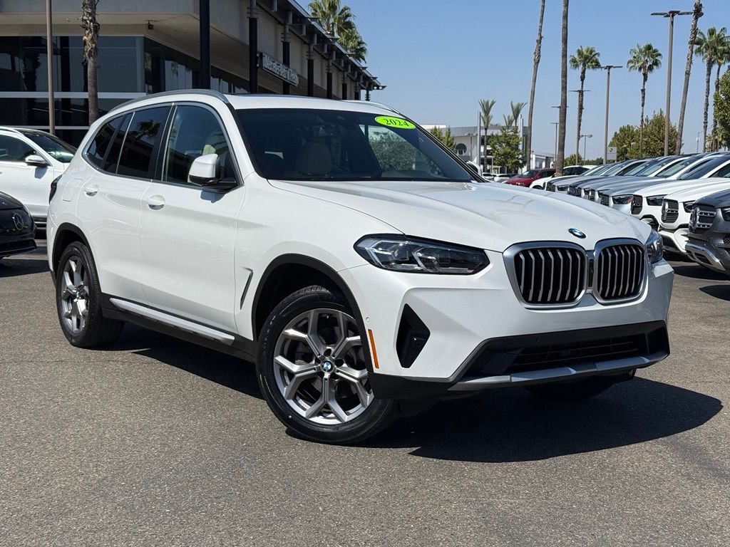 Mineral White Metallic 2024 BMW X3 SUV / Crossover All-Wheel Drive 8-Speed Automatic